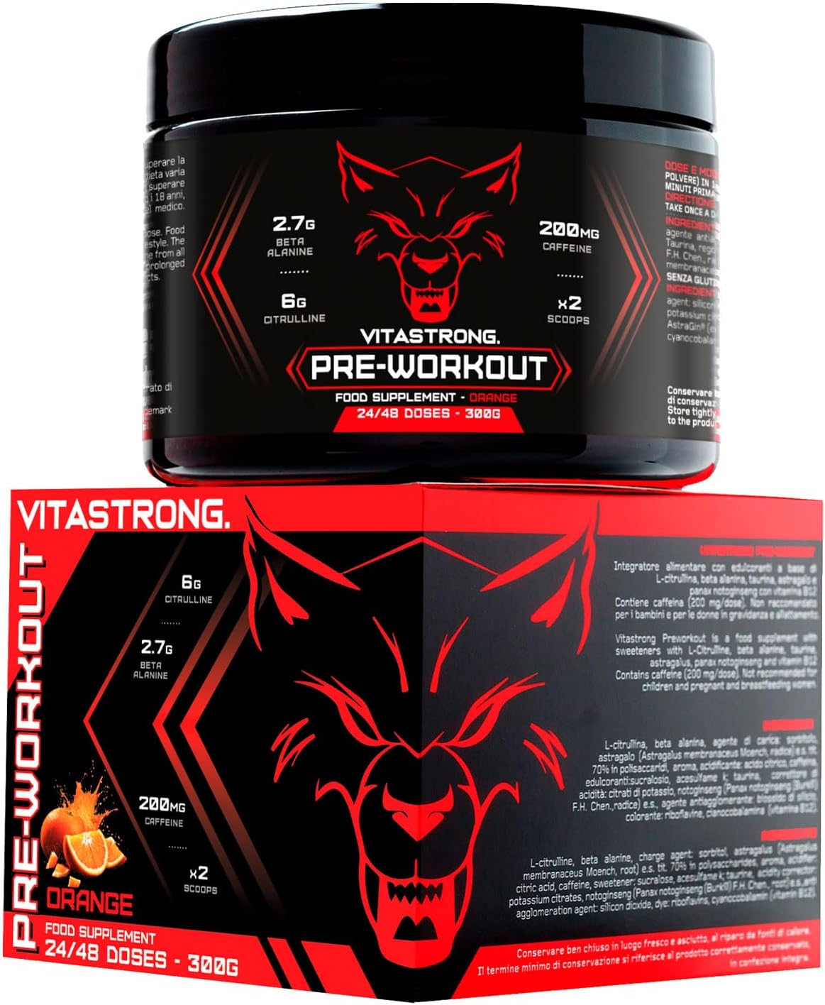 Vitastrong Pre Workout Potente